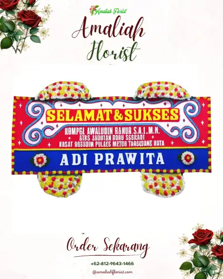 Papan Bunga Ucapan Selamat Rantau Alih